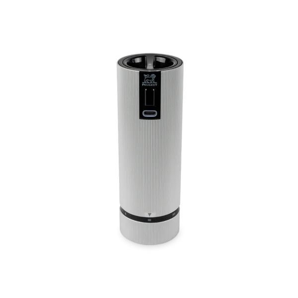Peugeot Moulin à sel électrique Line Z 15 cm Aluminium