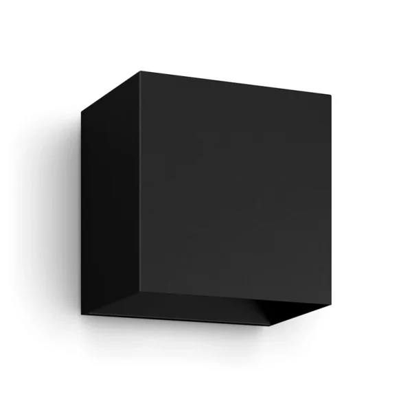 Philips Hue - Applique d'extérieur LED Resonate noire RGBW, IP44