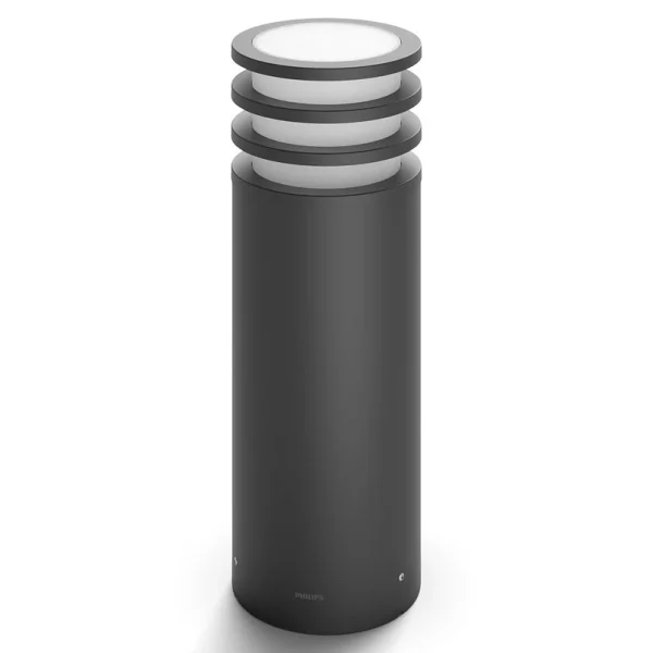 Philips Hue - Lucca luminaire pour socle LED, noire, intelligente