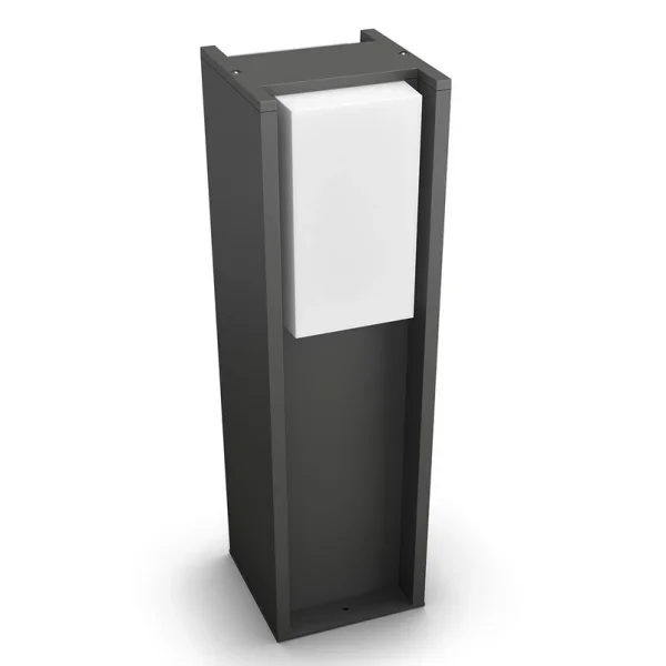 Philips Hue - Luminaire pour socle LED Turaco, anthracite, connectée
