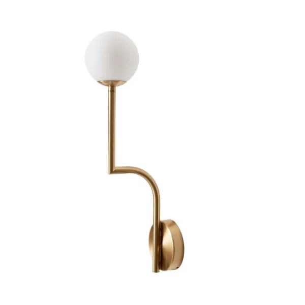 Pholc - Mobil 46 Applique Murale Hardwired Brass/Opal