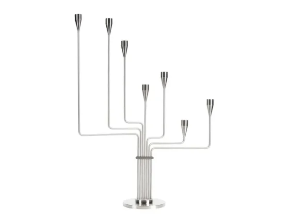 Piet Hein - Karlsvognen Porte-bougies H63 Stainless Steel
