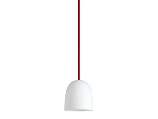 Piet Hein - Super 90 Suspension Opale/Câble Rouge