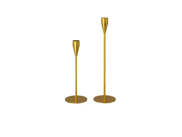 Piet Hein - Venus & Jupiter Porte-bougies Set Brass
