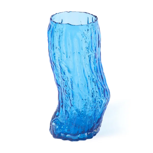 POLSPOTTEN Vase Tree Log M 44 cm Bleu