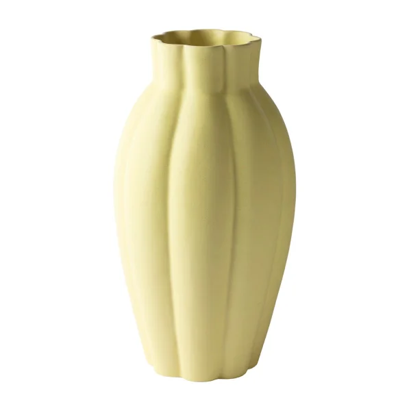 PotteryJo Vase Birgit 35 cm Pale Yellow