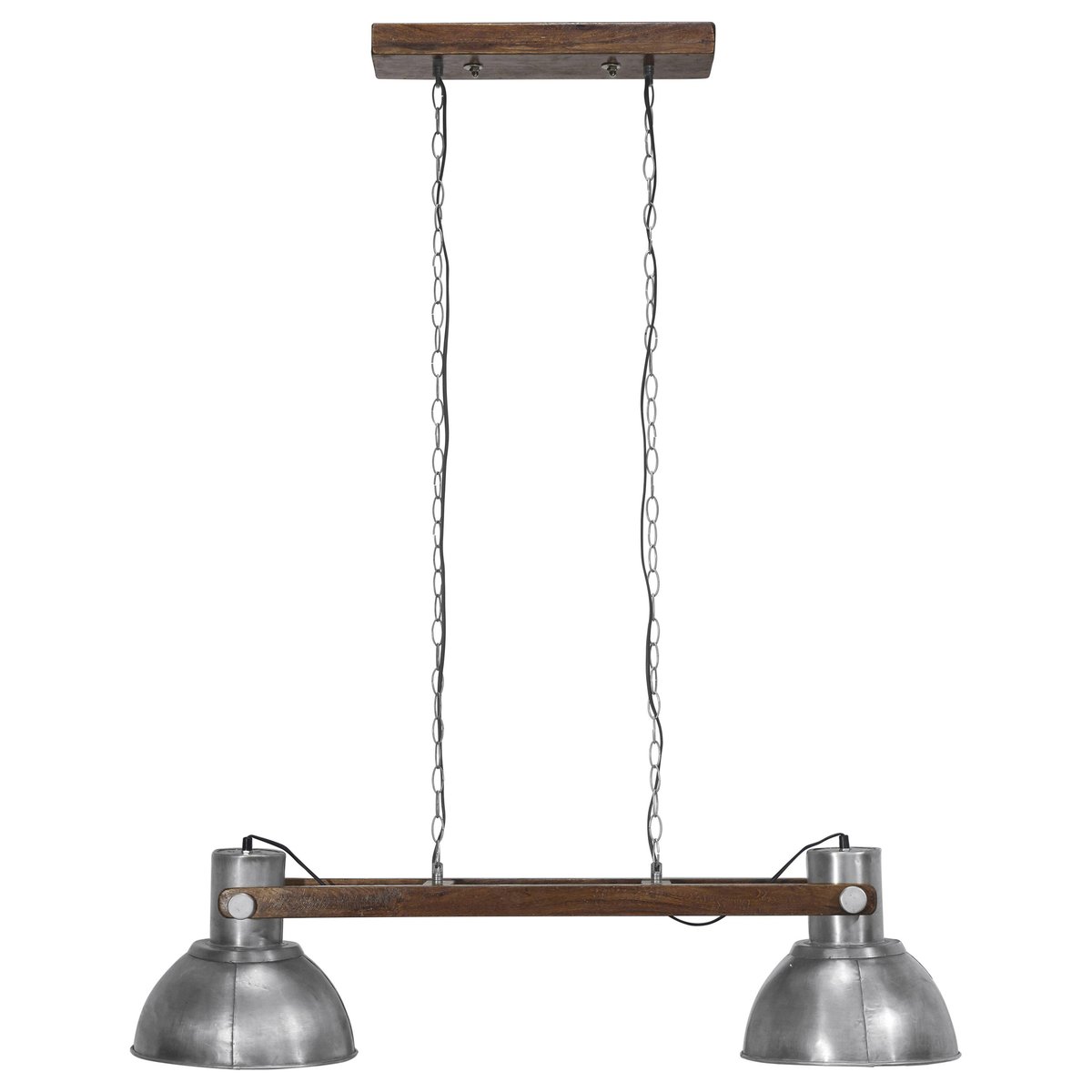 PR Home Lampe à suspension Ashby double 110 cm Pale Silver