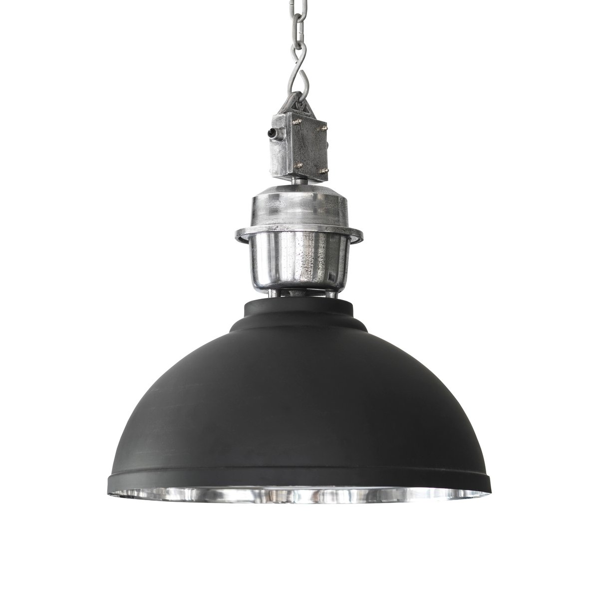 PR Home Lampe à suspension Manchester Ø 35 cm Noir-argent