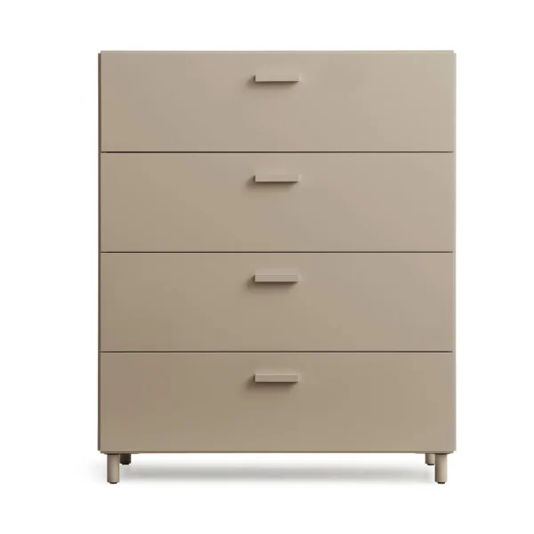 Relief Commode Relief large sur pieds 82x92,2 cm beige