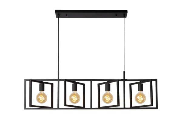 Roi Du Luminaire Apollo - lampe suspendue - 112 x 7 x 165 cm - noir