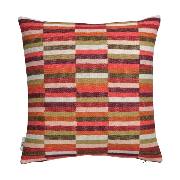 Røros Tweed Coussin Ida 50x50 cm Red shades