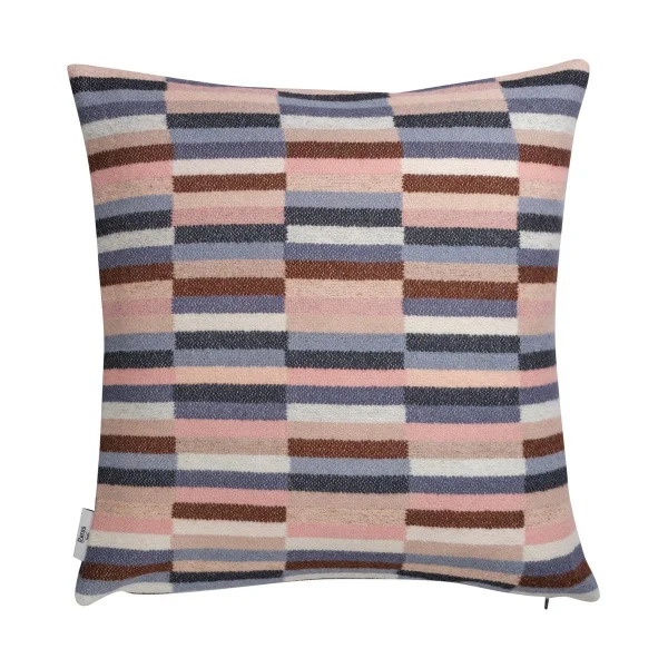 Røros Tweed Coussin Ida 50x50 cm Rosa blue