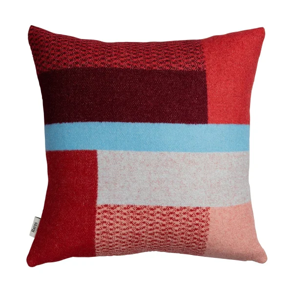 Røros Tweed Coussin Mikkel 50x50 cm Red