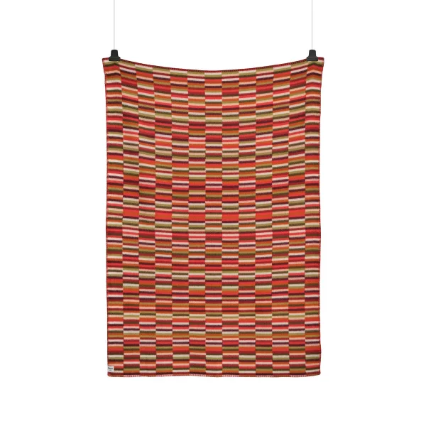 Røros Tweed Plaid Ida 135x200 cm Red shades