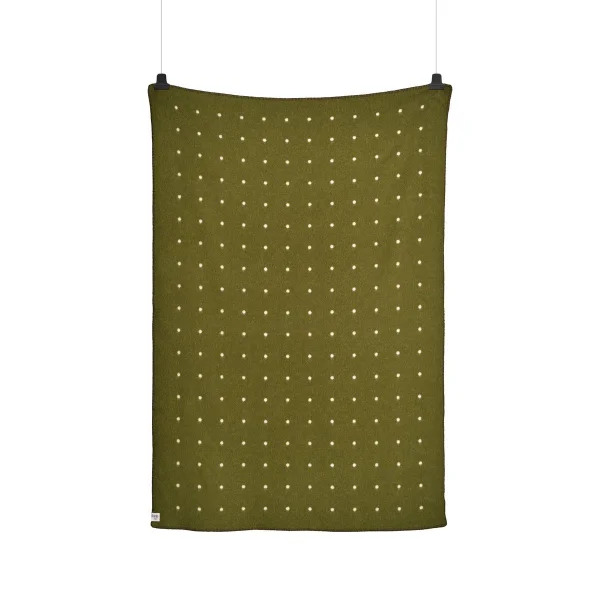 Røros Tweed Plaid Pastille 135x200 cm Green moss