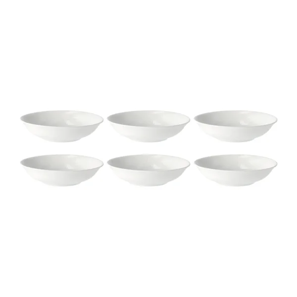 Rörstrand Assiette creuse Swedish Grace 19 cm, lot de 6 snö (blanc) Assiette creuse Swedish Grace 19 cm, lot de 6 snö (blanc)