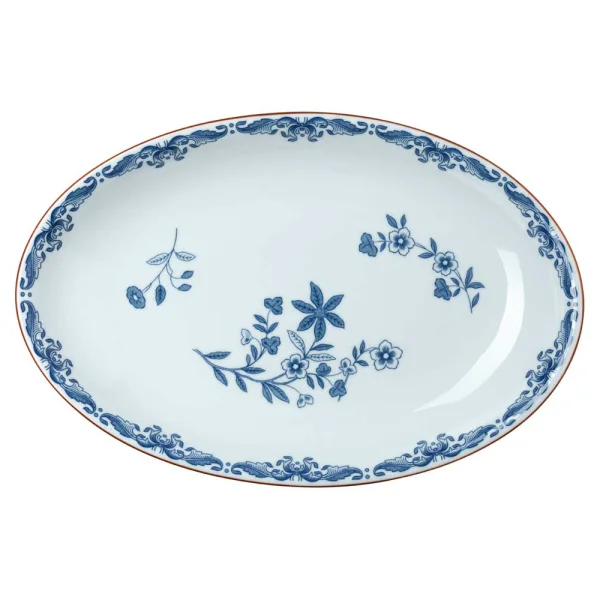Rörstrand Plat ovale Ostindia 33x22 cm