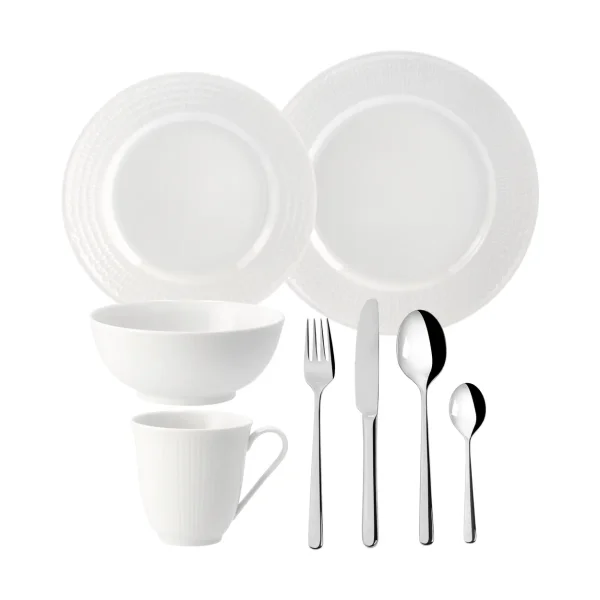 Rörstrand Set de démarrage Swedish Grace & Polar - Neige (blanc) Set de démarrage Swedish Grace & Polar - Neige (blanc)