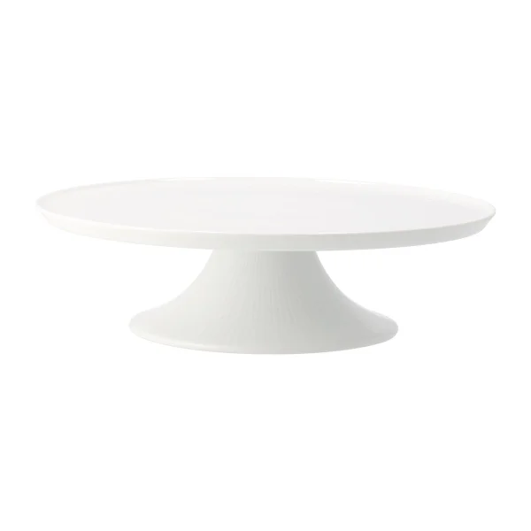 Rörstrand Swedish Grace support à gâteau 31 cm blanc neige