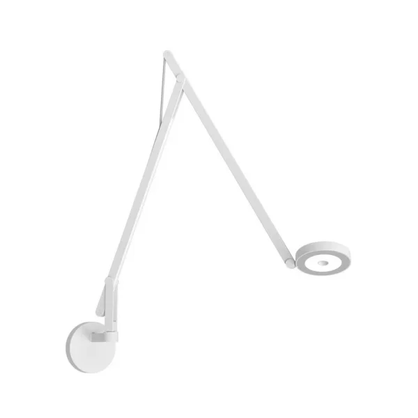 Rotaliana - Applique murale String W2, DTW, mat/blanc/argent