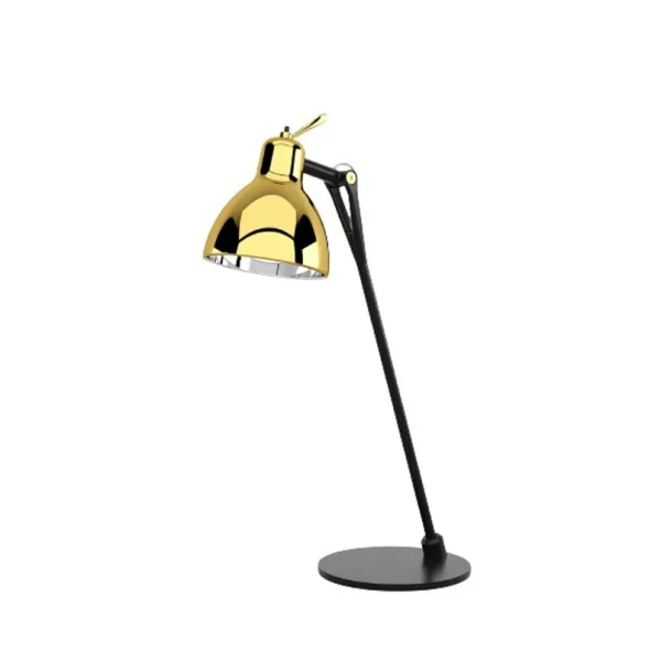 Rotaliana - Lampe à poser Luxy Glam T0, noir/doré, 52 cm
