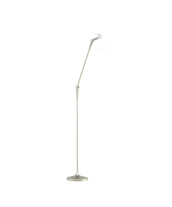 Rotaliana - Luxy F1 Lampadaire Bronze Clair/Blanc Satin