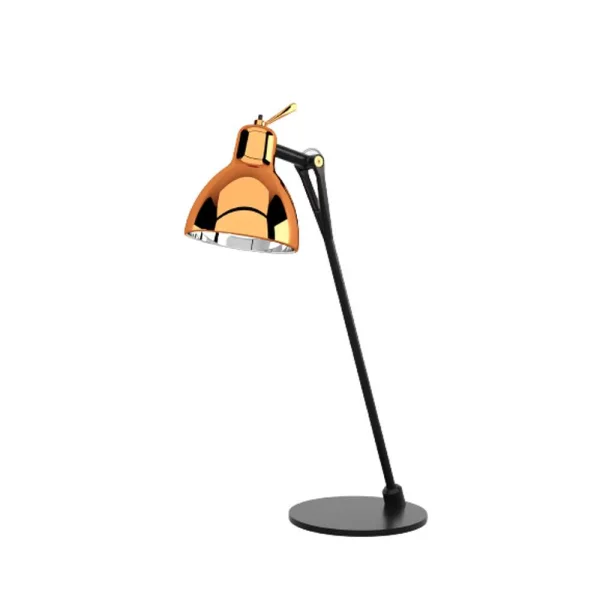 Rotaliana - Luxy Glam T0 Lampe de Table Black/Copper Semi Transparent