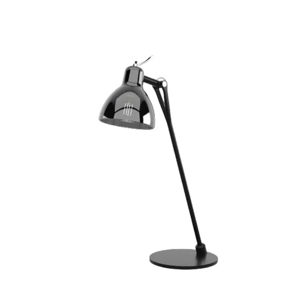 Rotaliana - Luxy Glam T0 Lampe de Table Black/Smoke Chrome Semi Transparent