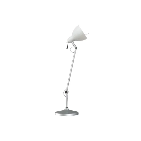 Rotaliana - Luxy T1 Lampe de Table Aluminium/Blanc Mat