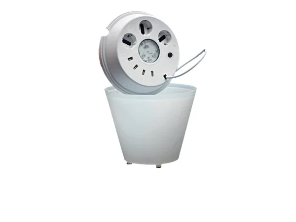 Rotaliana - Multipot+ Portable Lampe de Table Glossy White