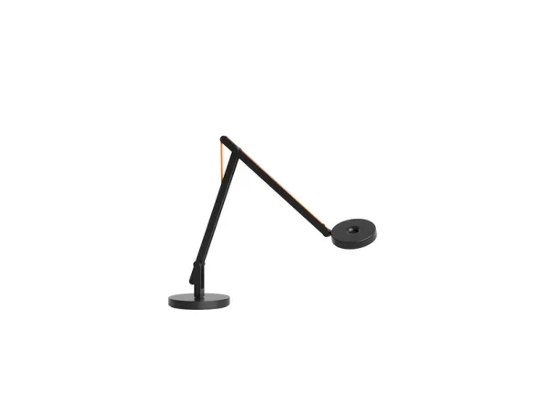 Rotaliana - String T1 Mini Lampe de Table TW Matt Black/Orange