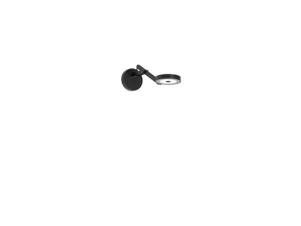 Rotaliana - String W0 Applique Murale TW Matt Black/Black