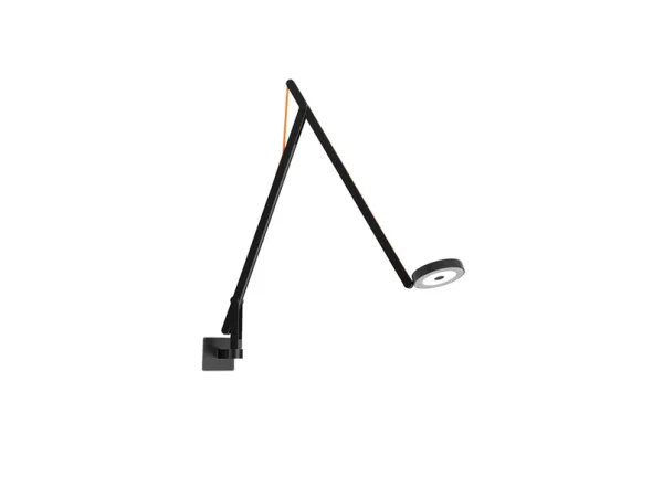 Rotaliana - String W1 Applique Murale TW Matt Black/Orange