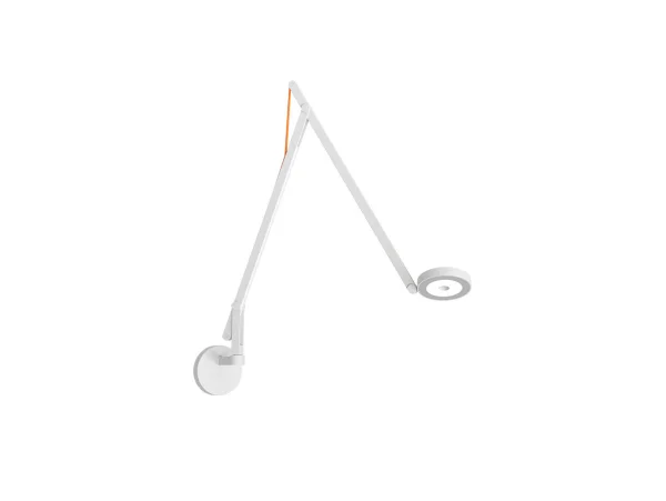 Rotaliana - String W2 Applique Murale DTW Matt White/Orange