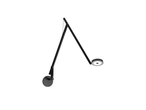 Rotaliana - String W2 Applique Murale TW Matt Black/Silver