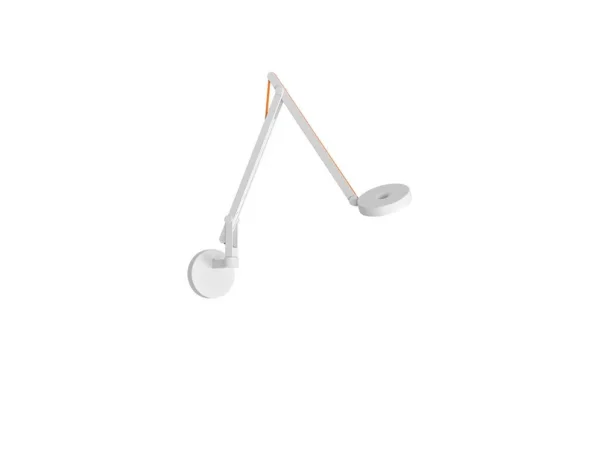 Rotaliana - String W2 Mini applique murale, DTW, mat/blanc/orange