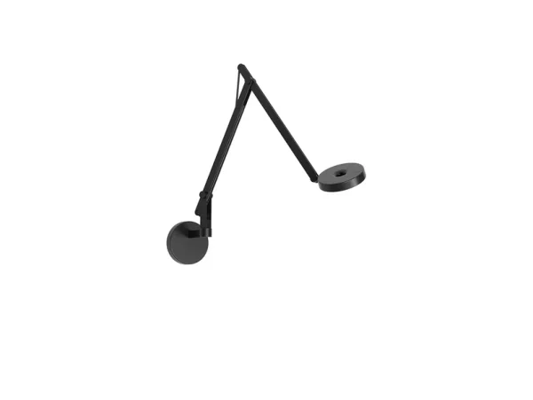Rotaliana - String W2 Mini Applique Murale TW Matt Black/Black