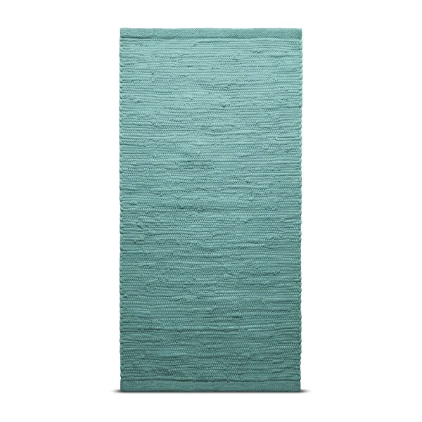 Rug Solid Tapis Cotton 140x200cm Dusty jade (menthe)