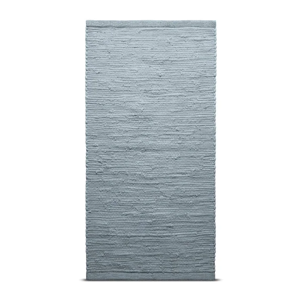 Rug Solid Tapis Cotton 170x240 cm light grey (Gris clair)