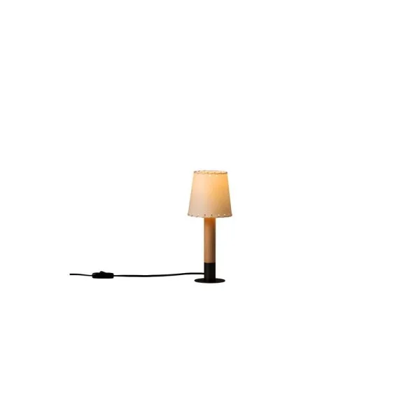 Santa & Cole - Básica Mínima Lampe de Table Beige/Bronze