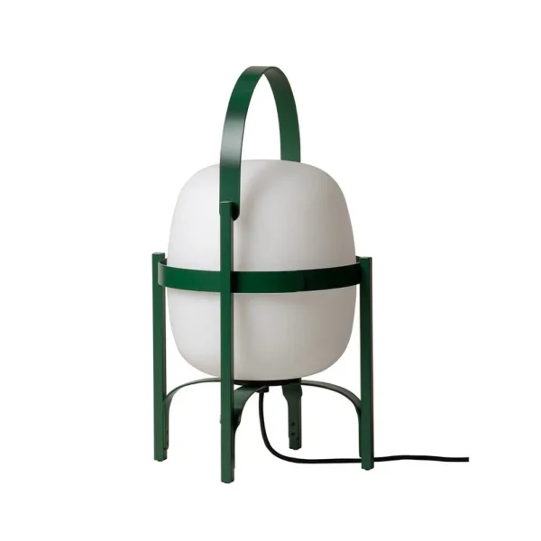 Santa & Cole - lampe à poser d'extérieur Cesta IP65 English Green