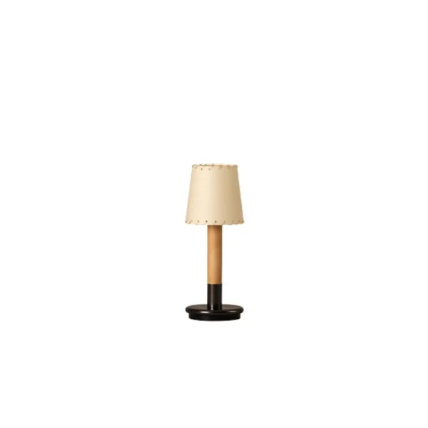 Santa & Cole - Lampe de table Básica Mínima, beige/bronze, 30 cm