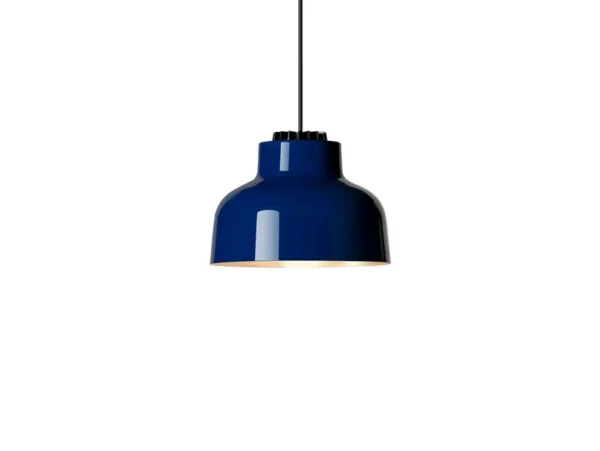 Santa & Cole - Suspension LED M64, bleu foncé, à intensité variable