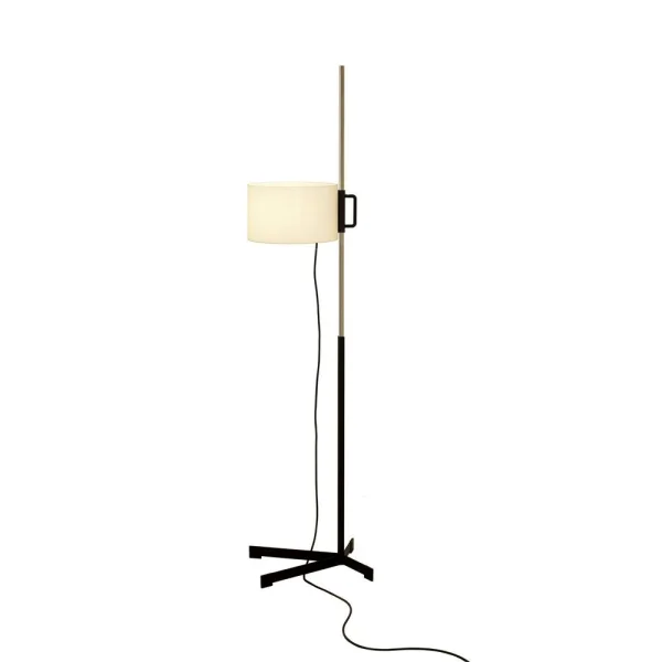 Santa & Cole - TMC Lampadaire Black/White/Chrome