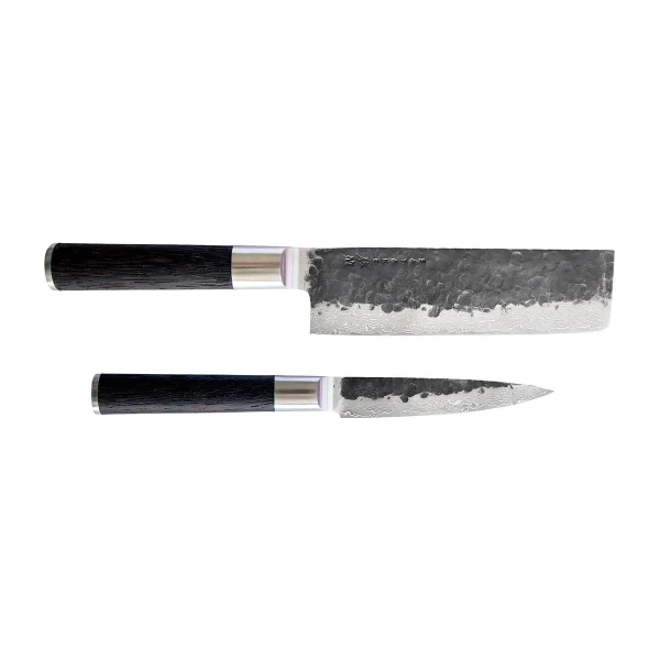 Satake Nakiri Kuro 18 cm et Petty 11 cm 2 pièces