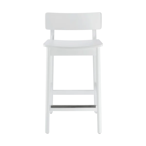 Scandi Living Chaise de bar Horizon 67 cm White