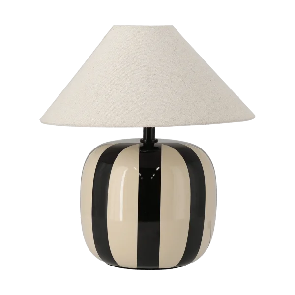 Scandi Living Lampe de table Alvar 31 cm Noir