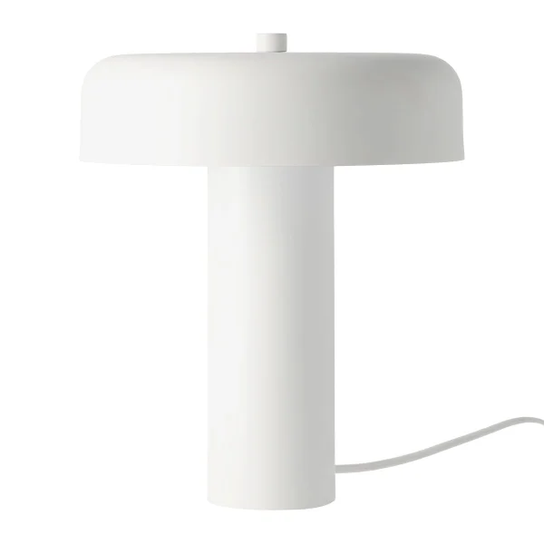 Scandi Living Lampe de table Haze 32 cm Blanc