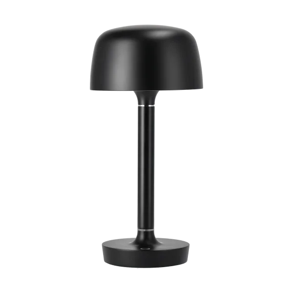 Scandi Living Lampe de table portable Halo 25,5 cm Black