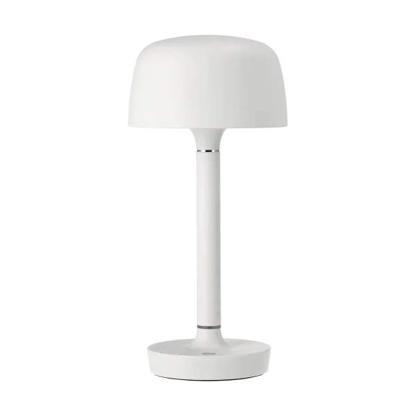 Scandi Living Lampe de table portable Halo 25,5 cm White